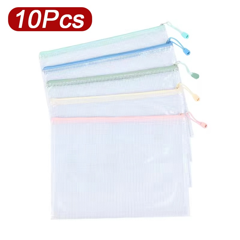 Office Stationery And Supply - 5-30 Adet Doküman Fermuarlı File Çanta
