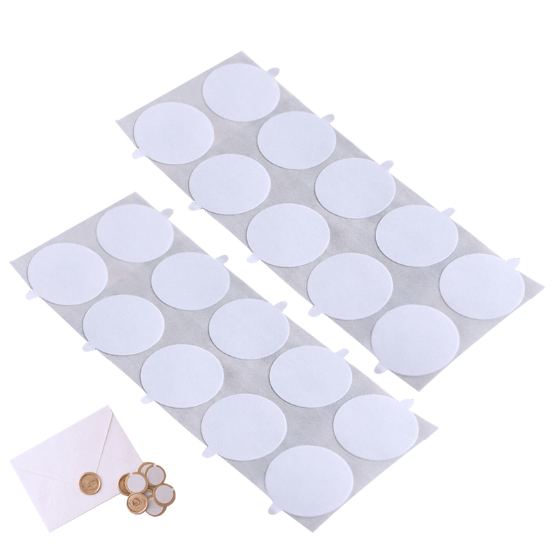Wax Seal Stamp Kit - 100/200/500 Stück selbstklebende Siegelwachsstempelaufkleber, ultradünne, doppelseitige