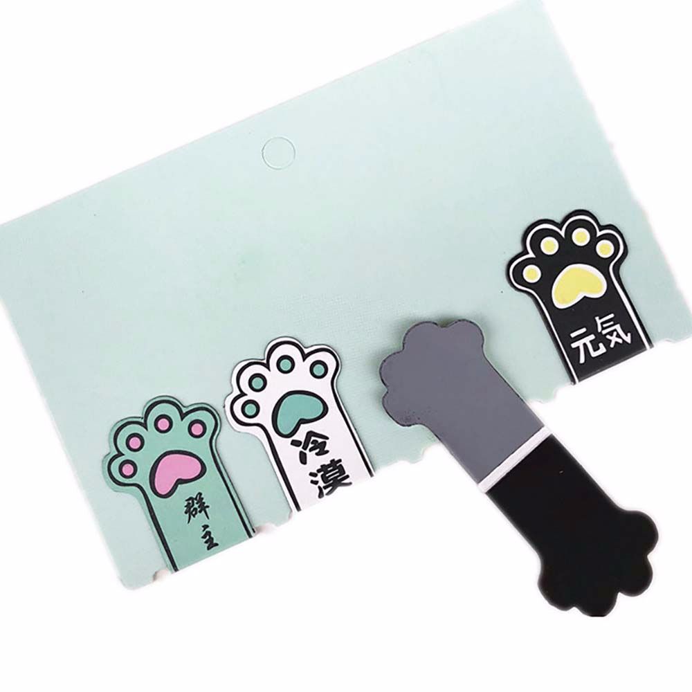 Paperclip Magnetic Set - Öğrenci Ödülü 4 adet/takım Catoon Klip