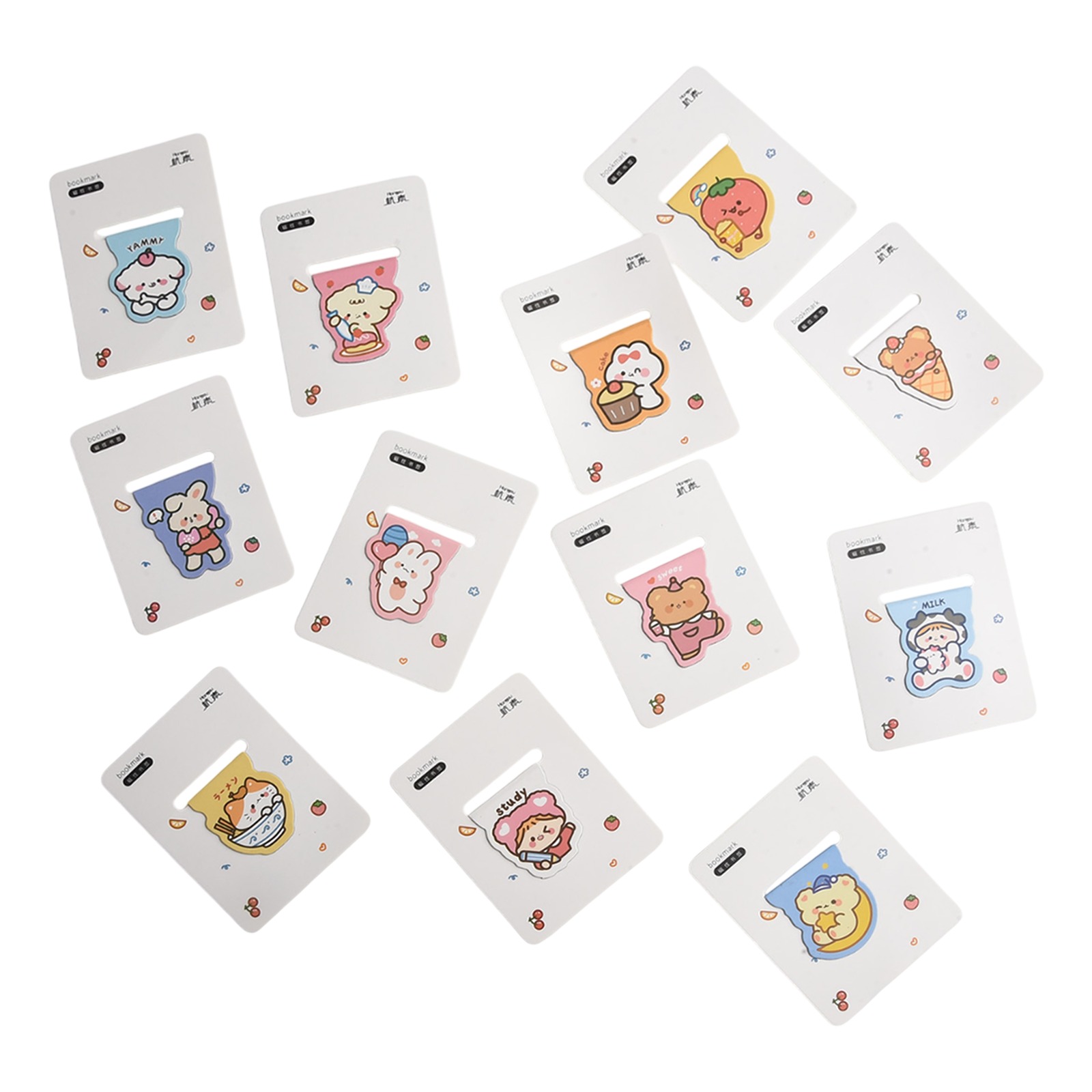 Paperclip Magnetic Set - Okuma Ofisi Okul Dosya Düzenleyici Klipler