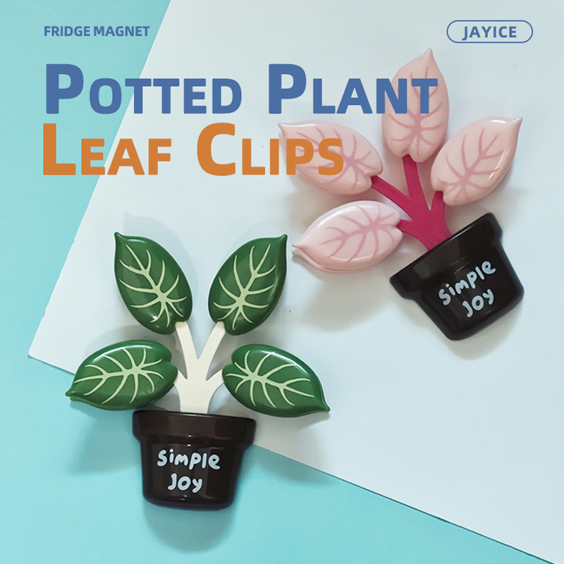 Paperclip Magnetic Set - 2 set Manyetik Saksı Bitkisi Klipsleri
