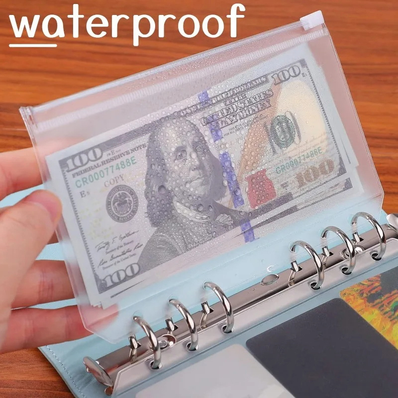Portfolio Folder Zip - Yeni 8 adet PVC bağlayıcı cep