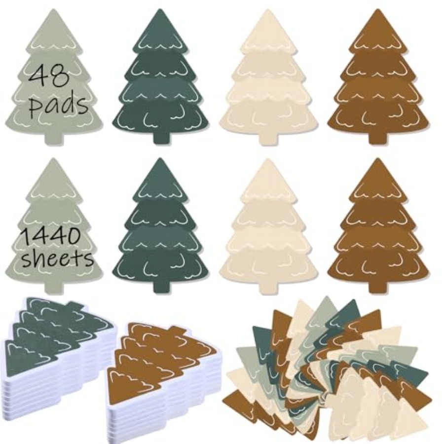 Memo Pad Sticky - 48 Ped 1440 Yaprak Noel Yapışkan