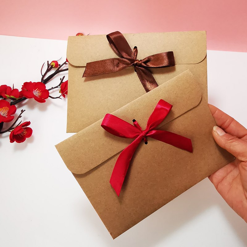 10 adet Retro Kraft Zarf Çanta - Letter Envelope Kraft incelemesi ve fiyatı
