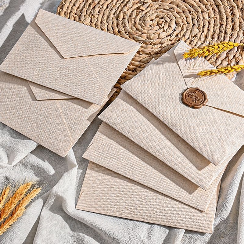 Keten Dokulu Zarflar Mektup Se - Letter Envelope Kraft incelemesi ve fiyatı
