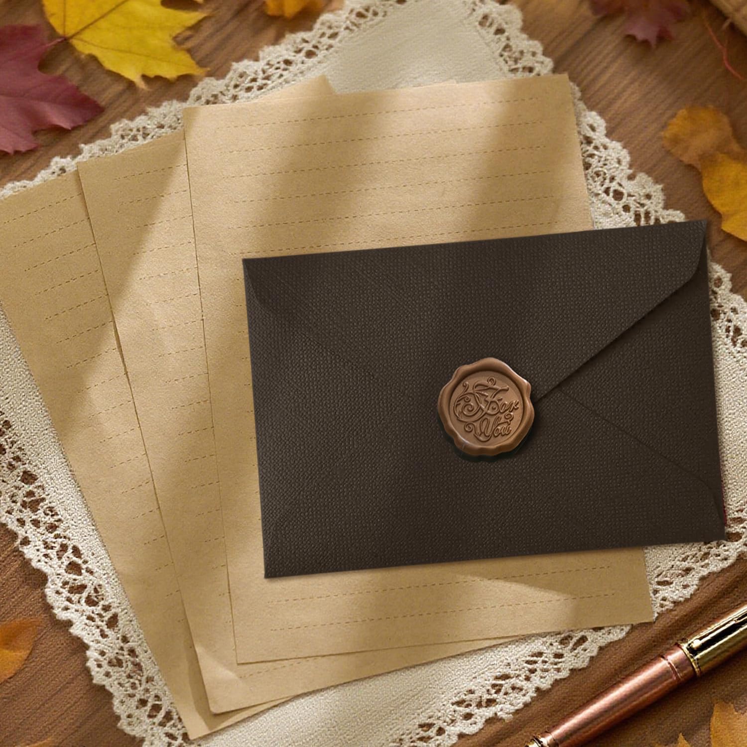 22 adet Vintage yazma kağıdı s - Letter Envelope Kraft incelemesi ve fiyatı