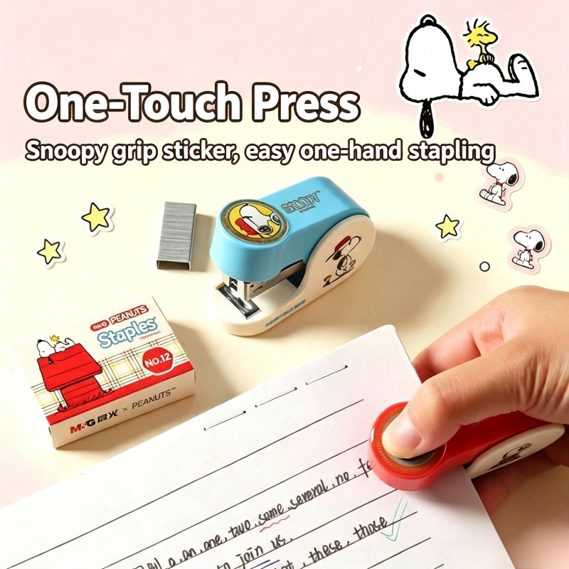Snoopy Anime Figürü Mini Zımba - Office Supply Office Stationery Items incelemesi ve fiyatı