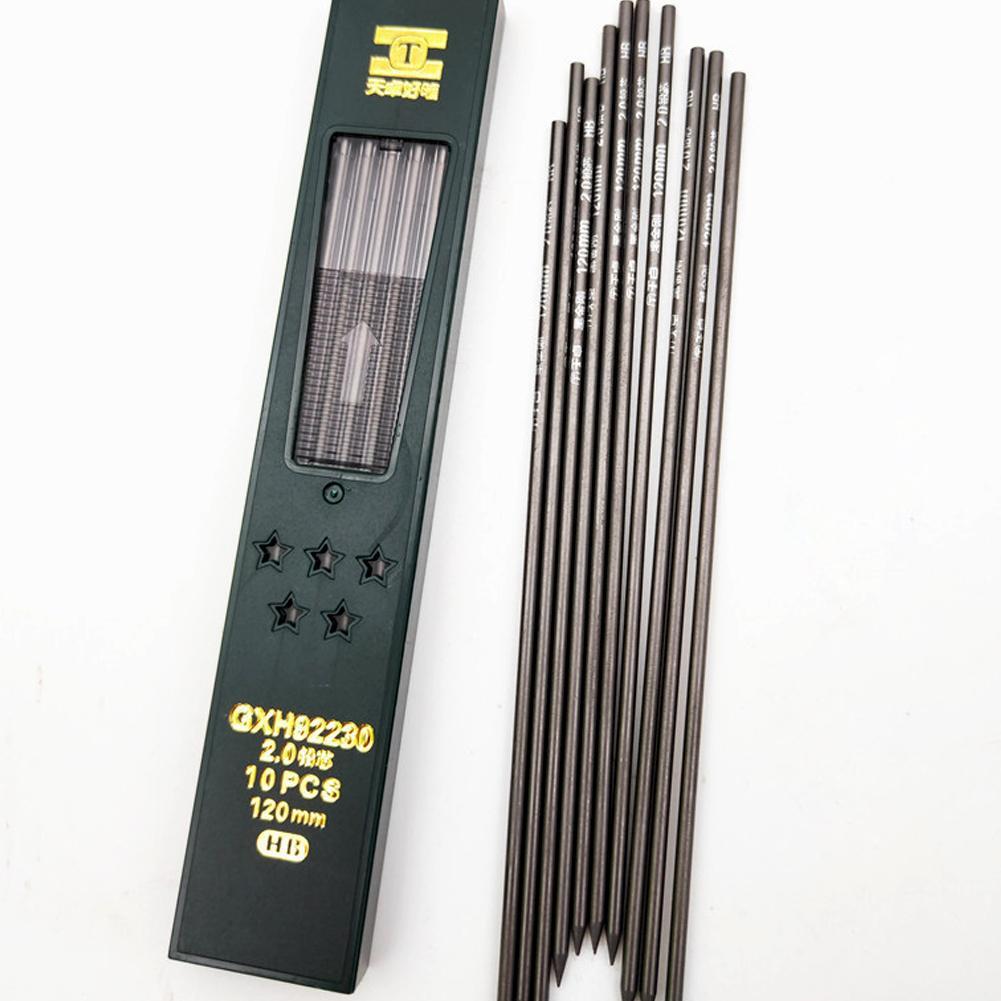 Sıcak 10 adet/kutu 2mm 2B HB s - Mechanical Pencil Lead incelemesi ve fiyatı