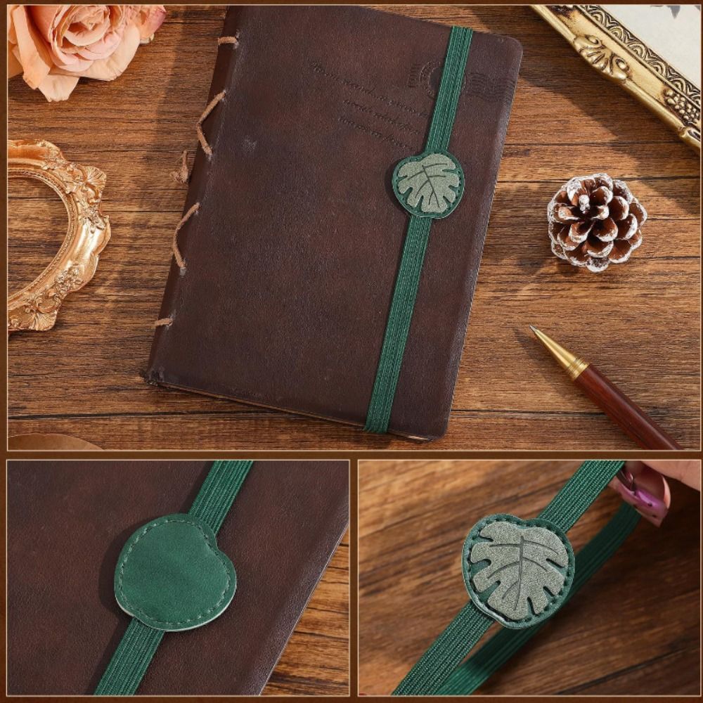 Vintage Elastik Bantlar Deri K - Journal Leather Hardcover incelemesi ve fiyatı