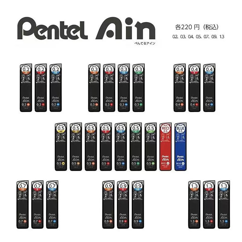 1 adet Japon Pentel Ain Mekani - Mechanical Pencil Lead incelemesi ve fiyatı