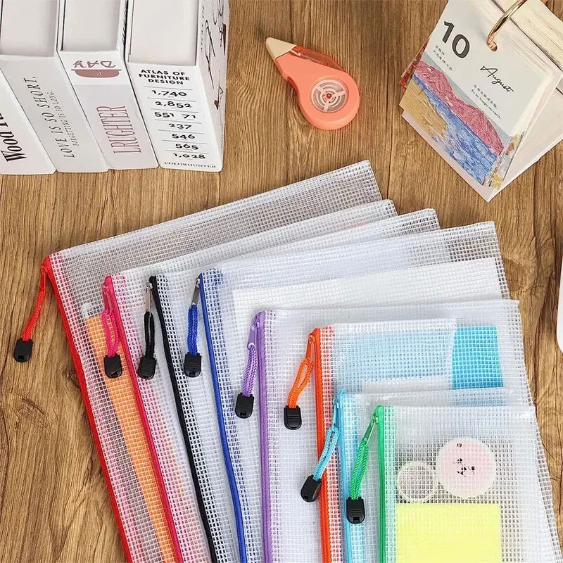 A3/A4/A5/A6 Örgü Fermuarlı Kes - Portfolio Folder Zip incelemesi ve fiyatı