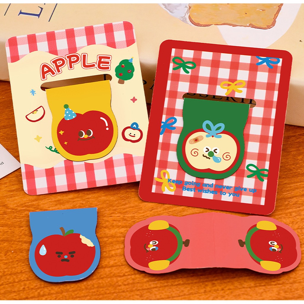 Sevimli Elma Şekilli Manyetik  - Paperclip Magnetic Set incelemesi ve fiyatı