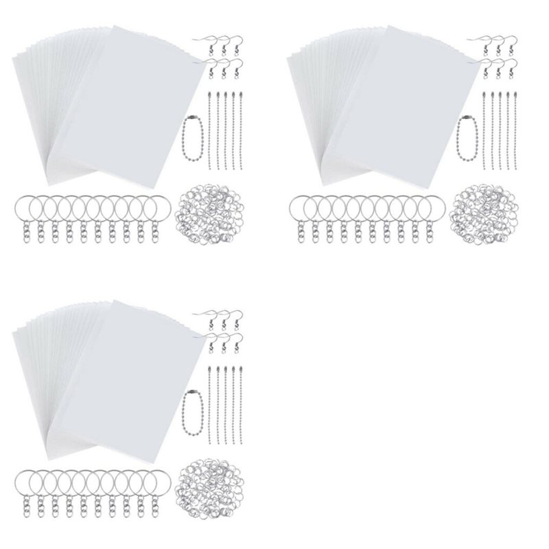 3 Set Shrinky Sanat Kağıdı Isı - Paper Punch 3 Hole incelemesi ve fiyatı