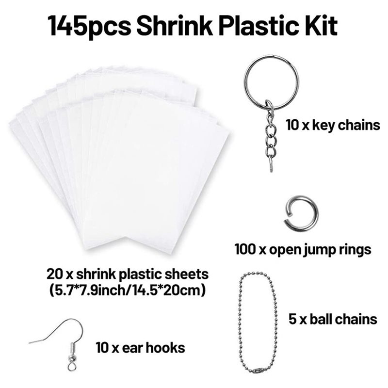 3 Set Shrinky Sanat Kağıdı Isı - Paper Punch 3 Hole incelemesi ve fiyatı