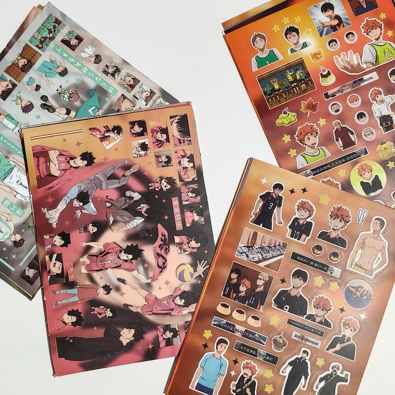 8 adet/takım Haikyuu Anime Per - Memo Pad Sticky incelemesi ve fiyatı