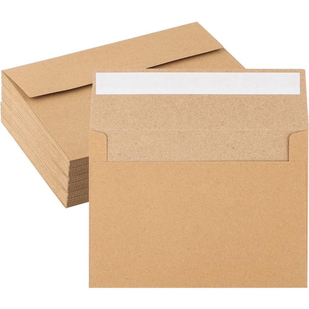 50'li kraft kağıt zarf seti -  - Letter Envelope Kraft incelemesi ve fiyatı