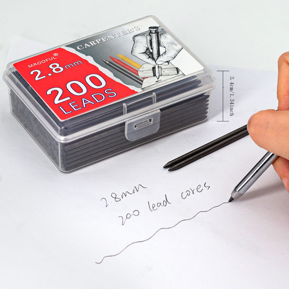 Büyük Kapasiteli 2.8mm Ağaç İş - Mechanical Pencil Lead incelemesi ve fiyatı