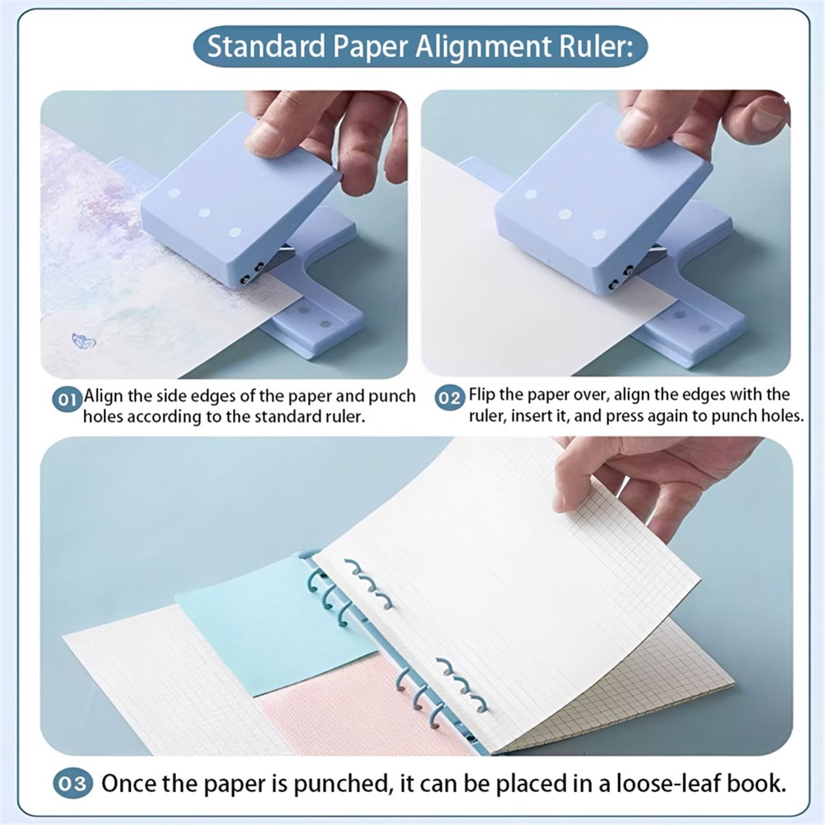 【Yeni Kullanıcı Kuponu!】3 Deli - Paper Punch 3 Hole incelemesi ve fiyatı
