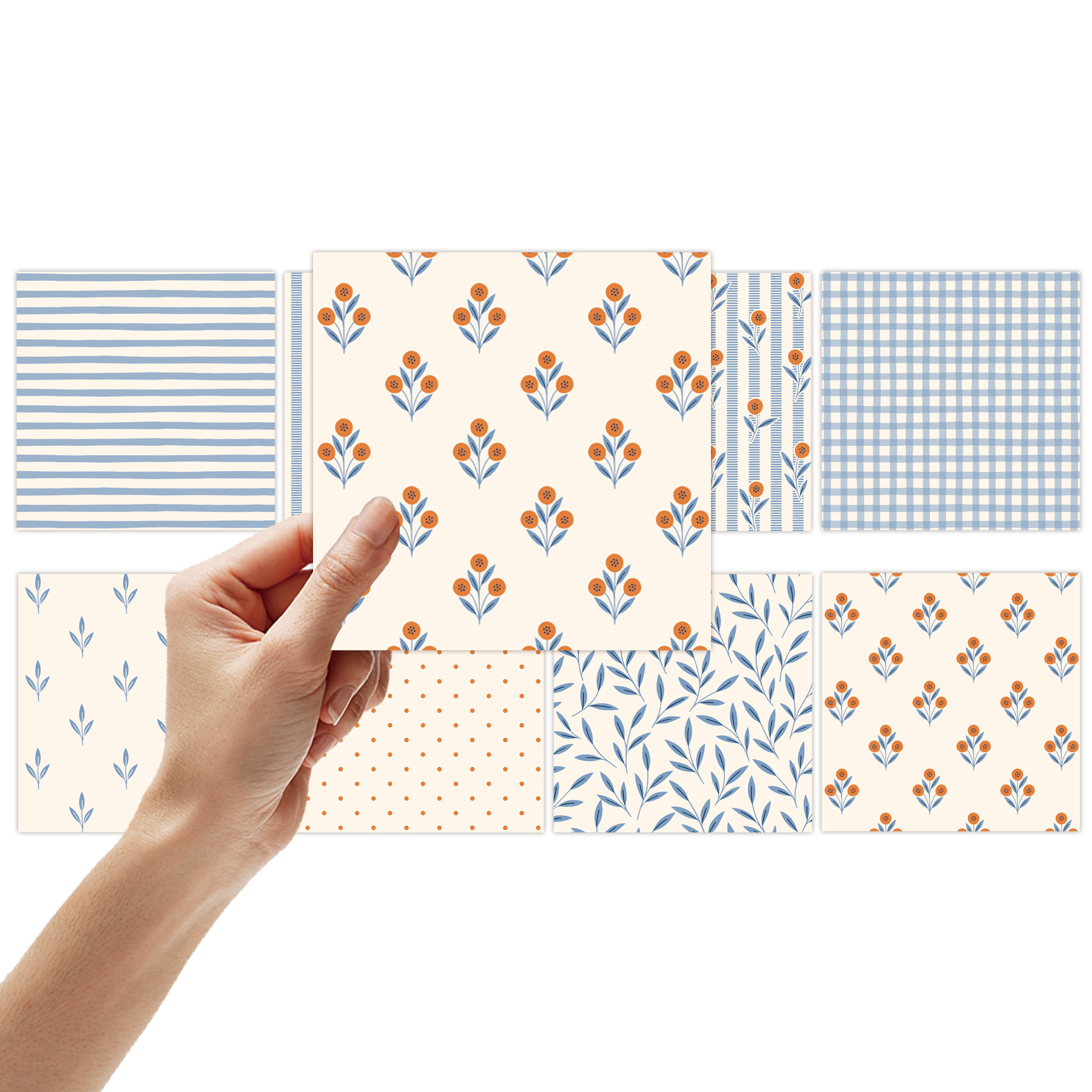 8 sayfa Taze Ekose Karalama De - Cardstock Paper Pack incelemesi ve fiyatı