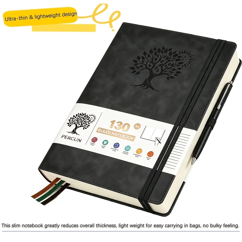 A4 Çizgili Sert Kapaklı Günlük - Journal Leather Hardcover incelemesi ve fiyatı