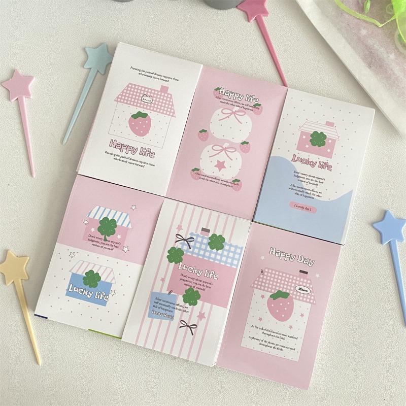 30 adet/takım Sevimli Yonca Çi - Cardstock Paper Pack incelemesi ve fiyatı