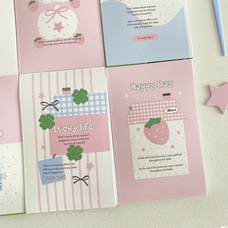 30 adet/takım Sevimli Yonca Çi - Cardstock Paper Pack incelemesi ve fiyatı