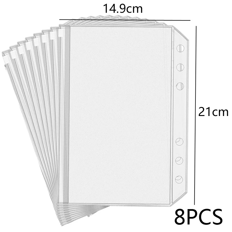 Yeni 8 adet PVC bağlayıcı cep  - Portfolio Folder Zip incelemesi ve fiyatı