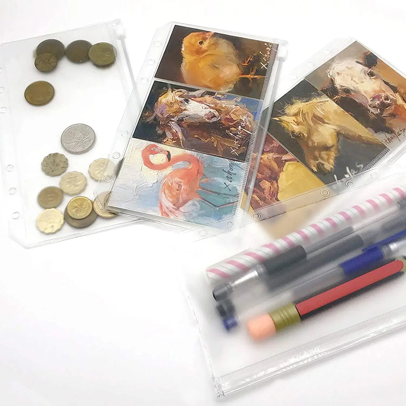 Yeni 8 adet PVC bağlayıcı cep  - Portfolio Folder Zip incelemesi ve fiyatı