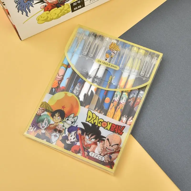 12 adet/takım Dragon Ball jel  - Office Supply Office Stationery Items incelemesi ve fiyatı