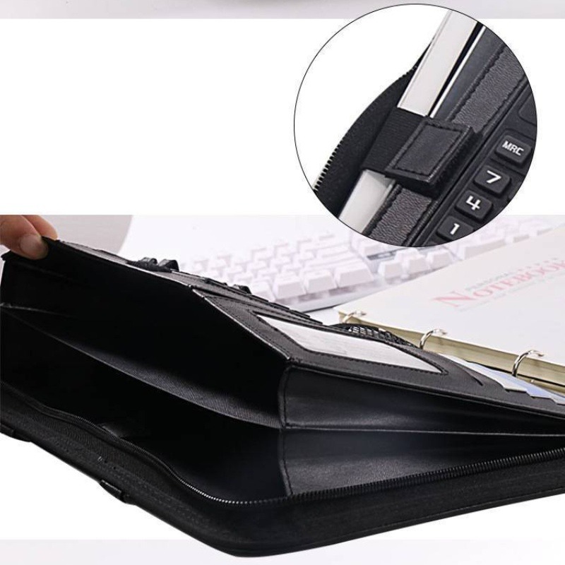 1 adet A4 PU Deri Fermuarlı Do - Portfolio Folder Zip incelemesi ve fiyatı