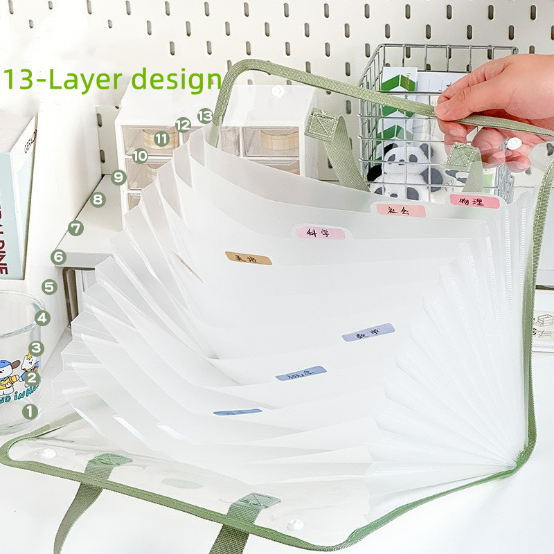 13 katmanlı A4 Dosya Klasörü D - Office Stationery And Supply incelemesi ve fiyatı