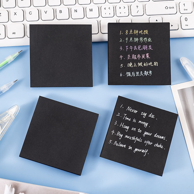 Siyah N Times Yapışkan Notlar  - Office Stationery Supply List incelemesi ve fiyatı
