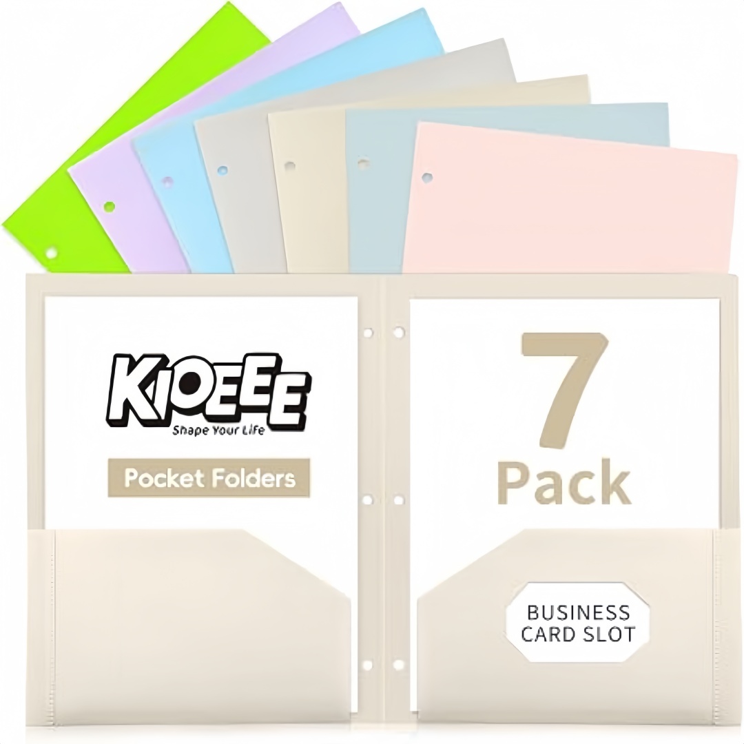 7'li Paket Cepli Plastik Dosya - Paper Punch 3 Hole incelemesi ve fiyatı